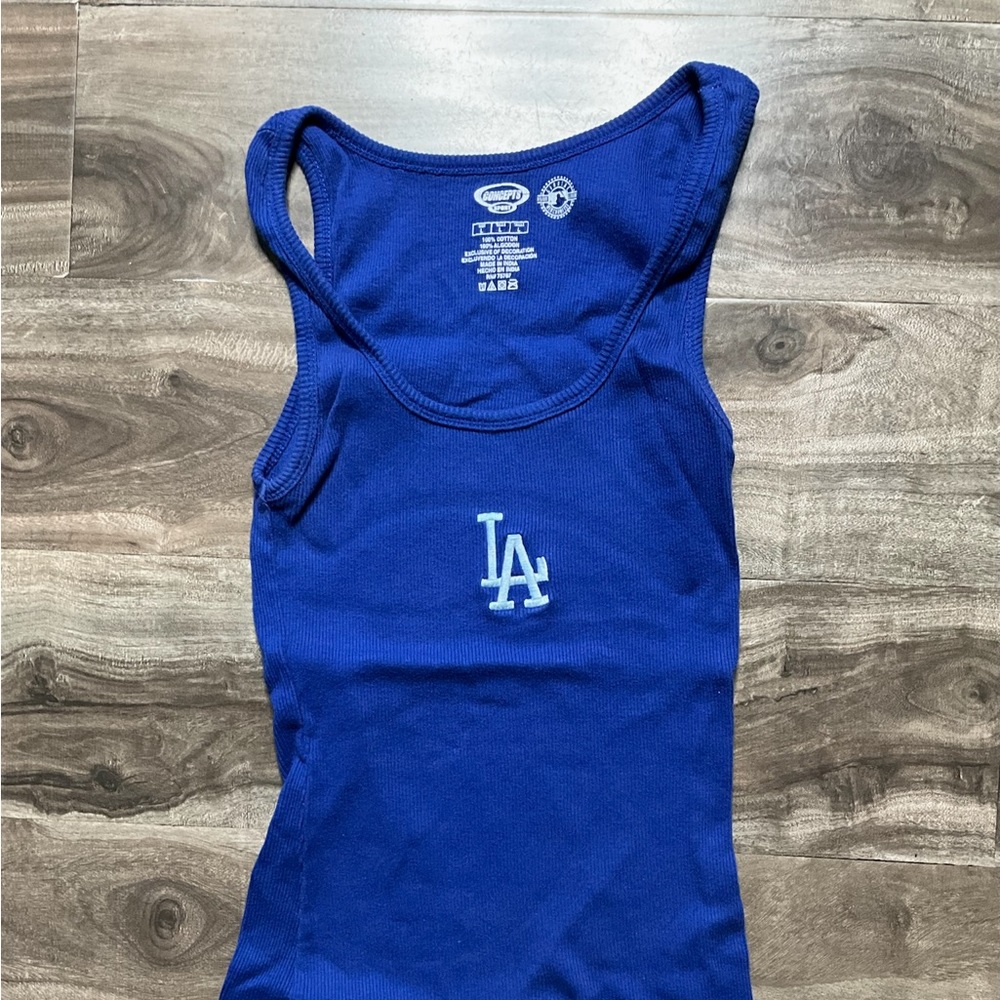 Dodgers Size Large Tank Top